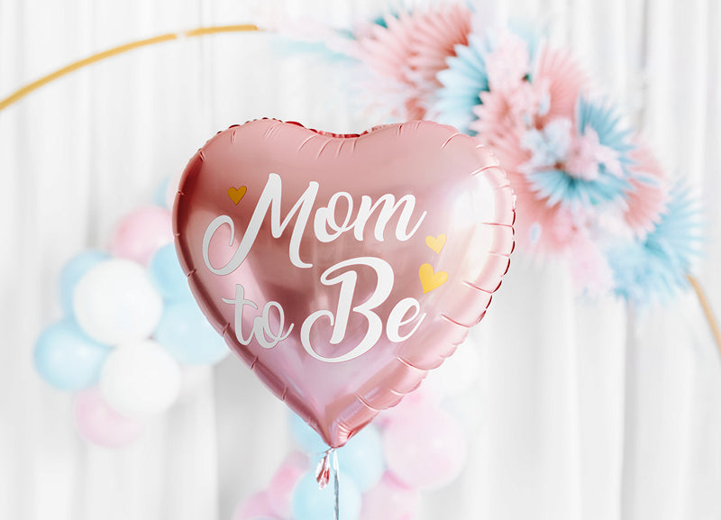 Mom to Be Balloon-Pink
