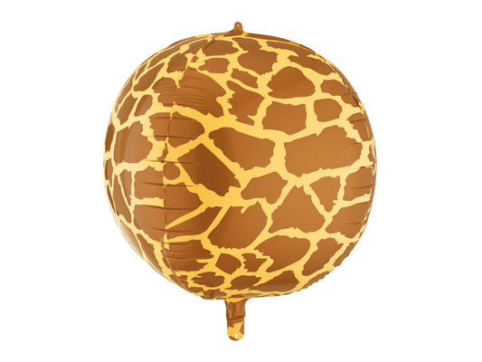 Foil Balloon Giraffe Spots Ball