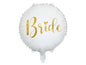 Foil Balloon Bride White (45CM)