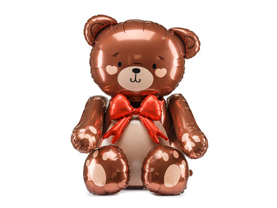 Standing Foil Balloon Teddy Bear (75X84CM)