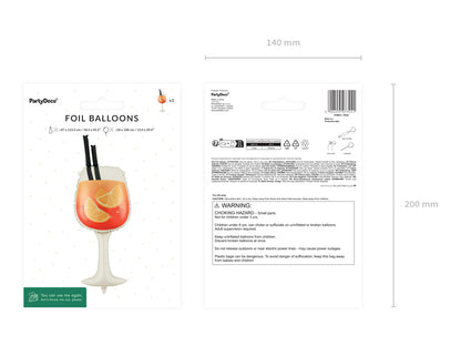 Foil Balloon Drink