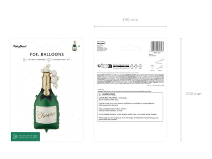 Foil Balloon Champagne