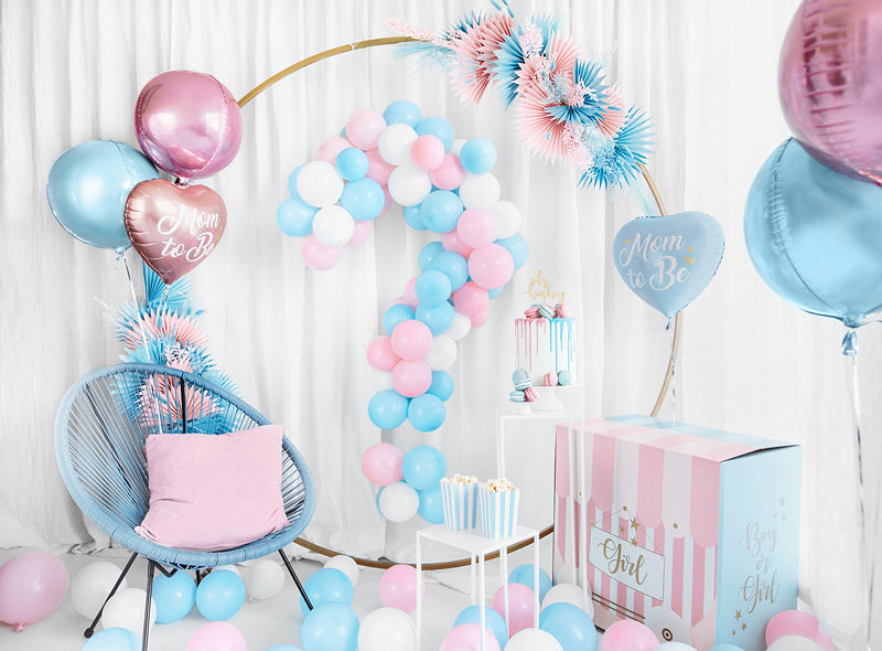 Mom to Be Foil Balloon-Blue