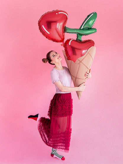 Cherry Foil Balloon