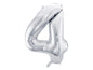 Foil Balloon Number Silver