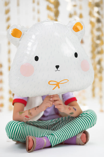 Foil Balloon Polar Bear