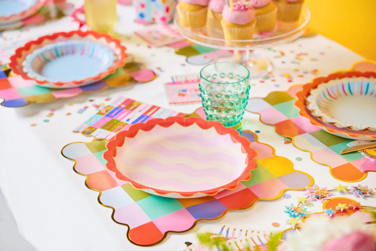 Wavy Wishes Dinner Plates