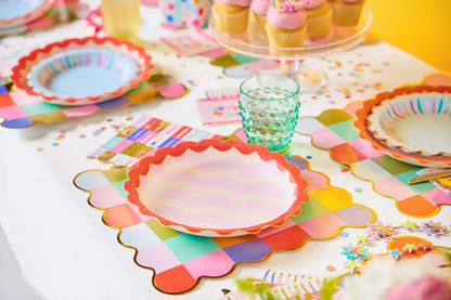 Wavy Wishes Dinner Plates