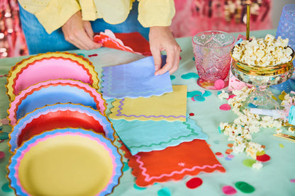 Rainbow Ric Rac Assorted Lunch Napkins