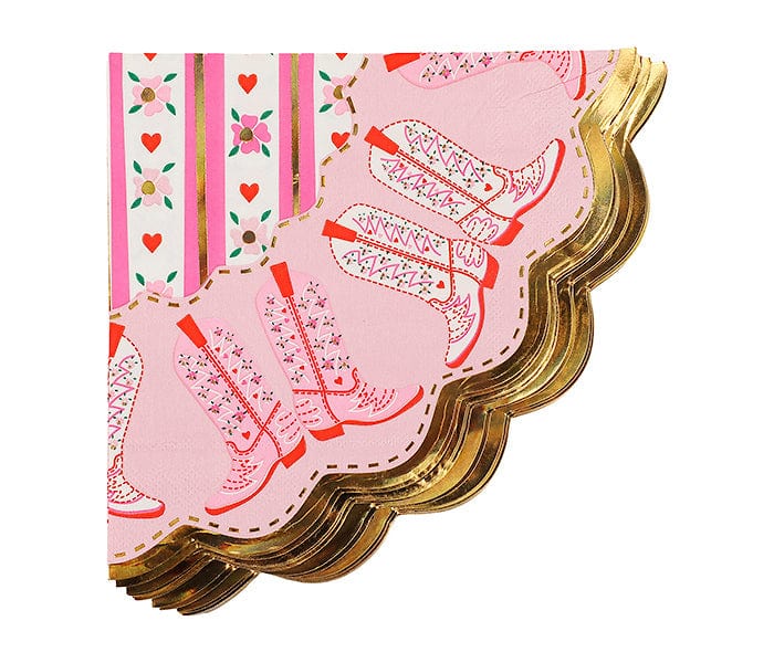 Boot Scoot Blooms Napkins