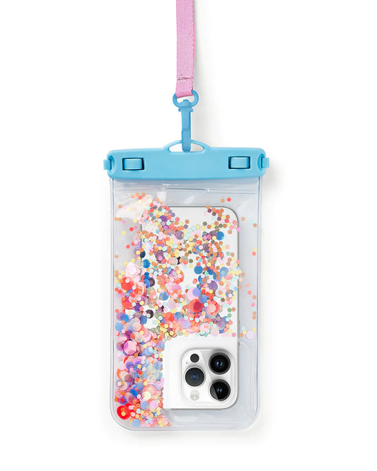 Bring on the Fun Confetti Waterproof Protective Phone Holder