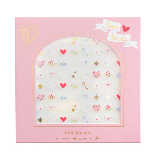 Love Birds Nail Stickers