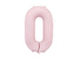 Foil Balloon Number Light Pink