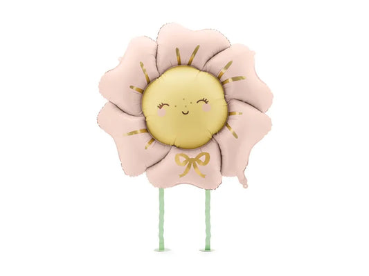 Foil Balloon Flower Blush Pink (104X104CM)