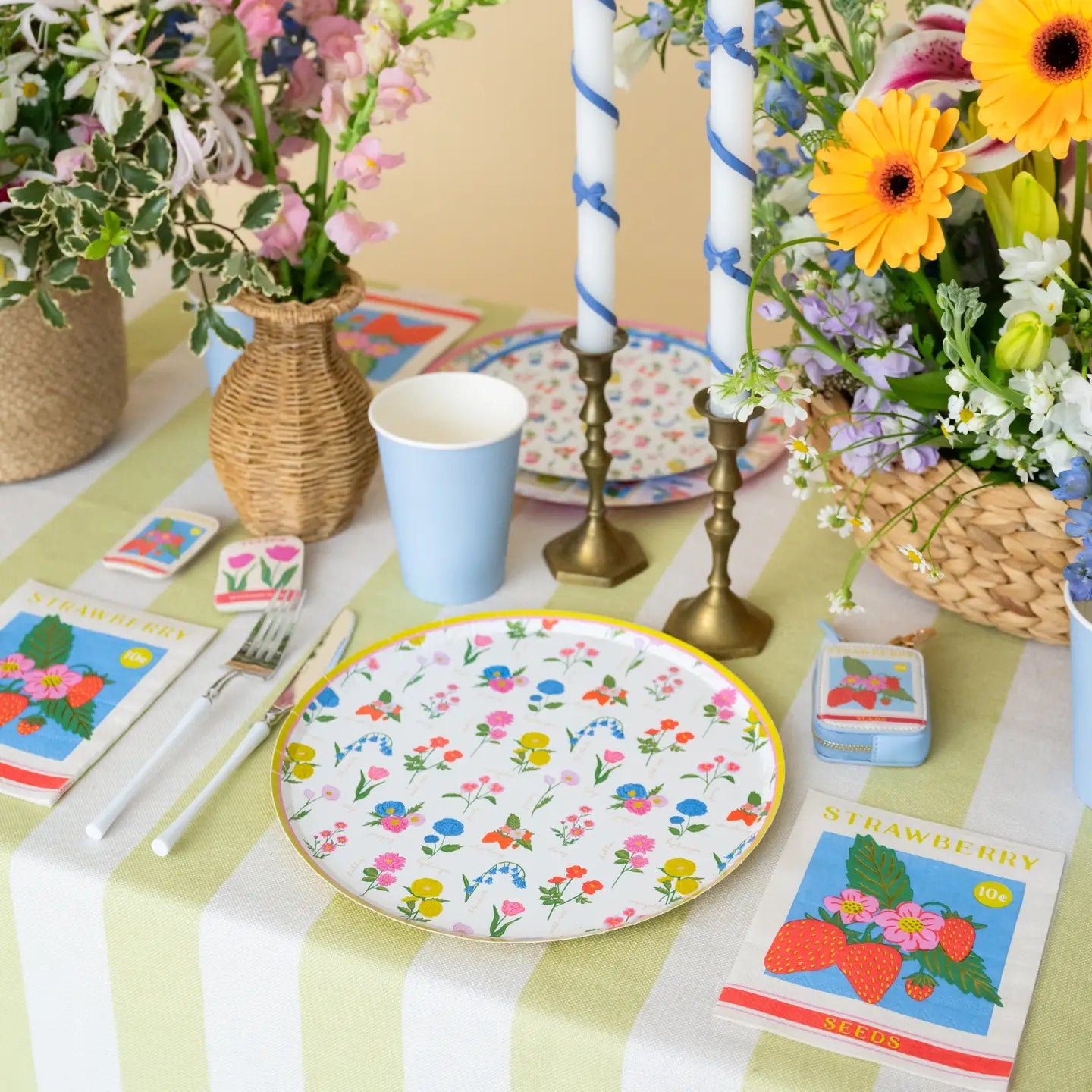 In Bloom Floral Dinner Plates