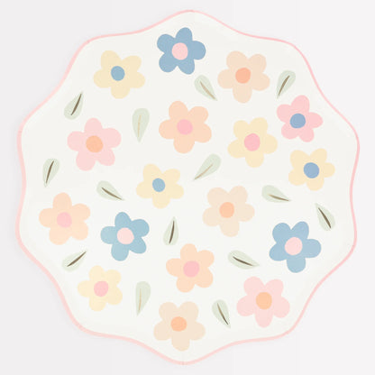 Happy Flowers Dinner Plates