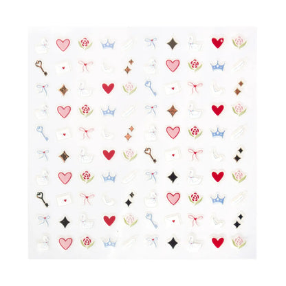 Love Birds Nail Stickers