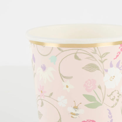 Laduree Paris Floral Cups
