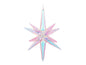 3D Foil Balloon Star Iridescent