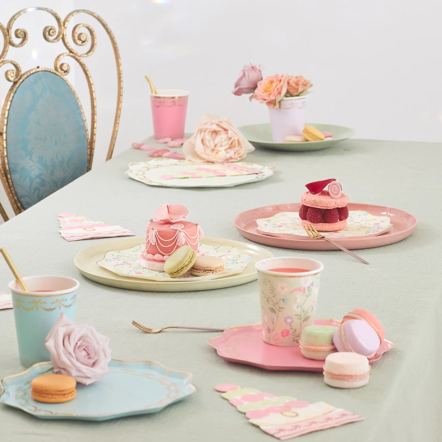 Laduree Paris Macaron Pyramid Napkins