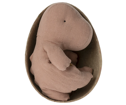 Gantosaurus in egg, Small - Old rose