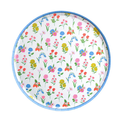 In Bloom Floral Dessert Plates