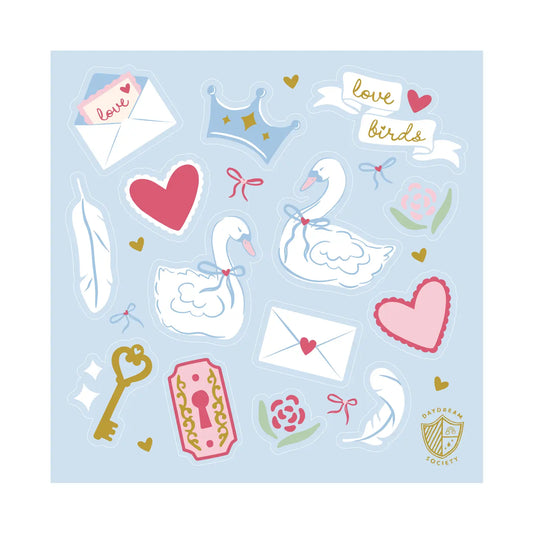 Love Birds Stickers