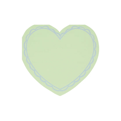 Pastel Heart Large Napkins