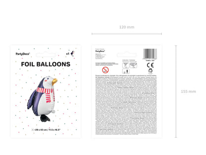 Foil Balloon Penguin