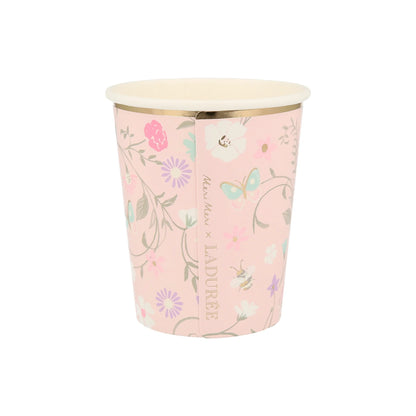Laduree Paris Floral Cups