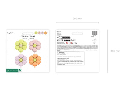 Foil Balloons Daisy for Garlands Mix