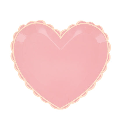 Pastel Heart Large Plates
