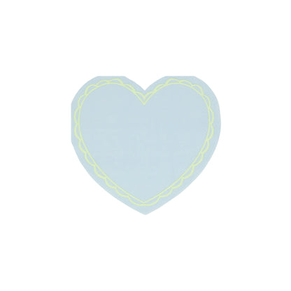 Pastel Heart Small Napkins