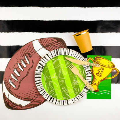 Touchdown Dessert Plates