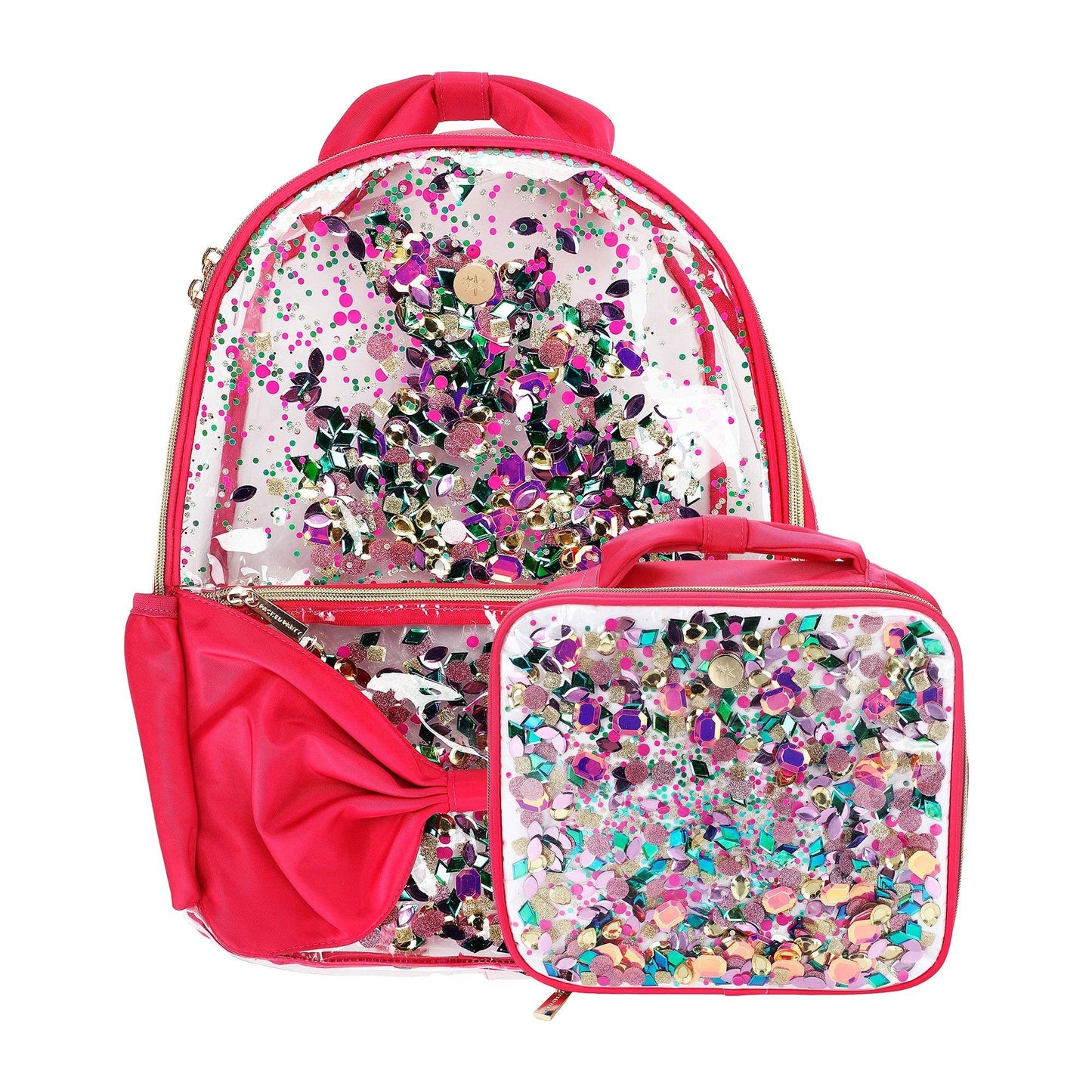 "Audrey" Jewel Confetti Insulated Lunch Box