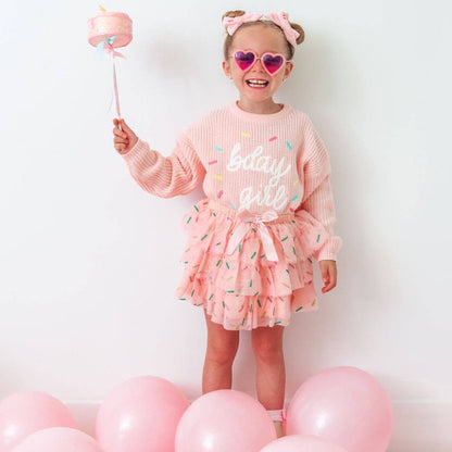 Birthday Girl Sprinkle Tiered Tutu