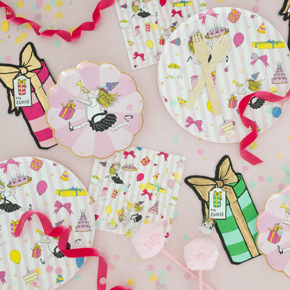 Eloise Birthday Pattern Large Napkins