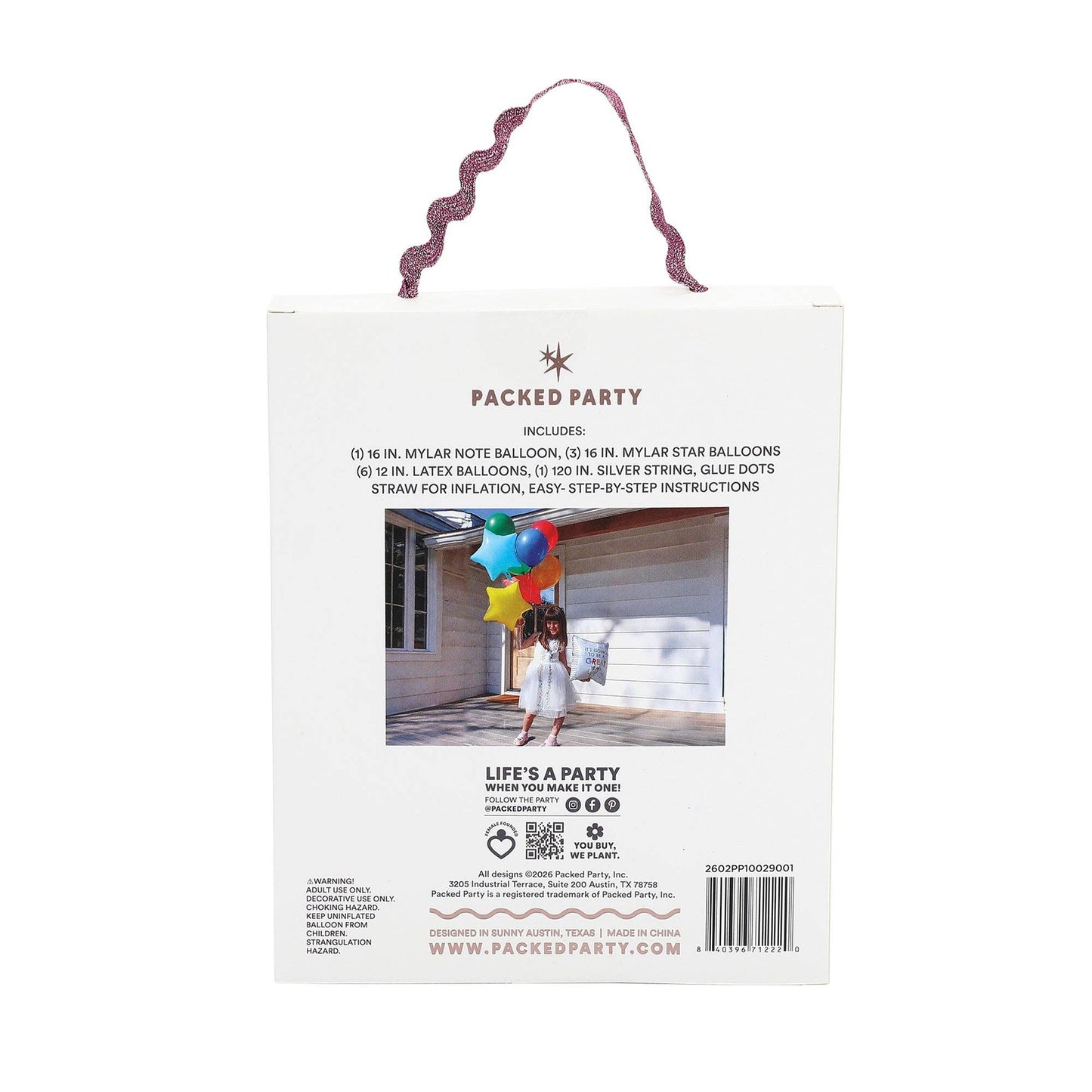 Take Note Back to School Balloon Kit