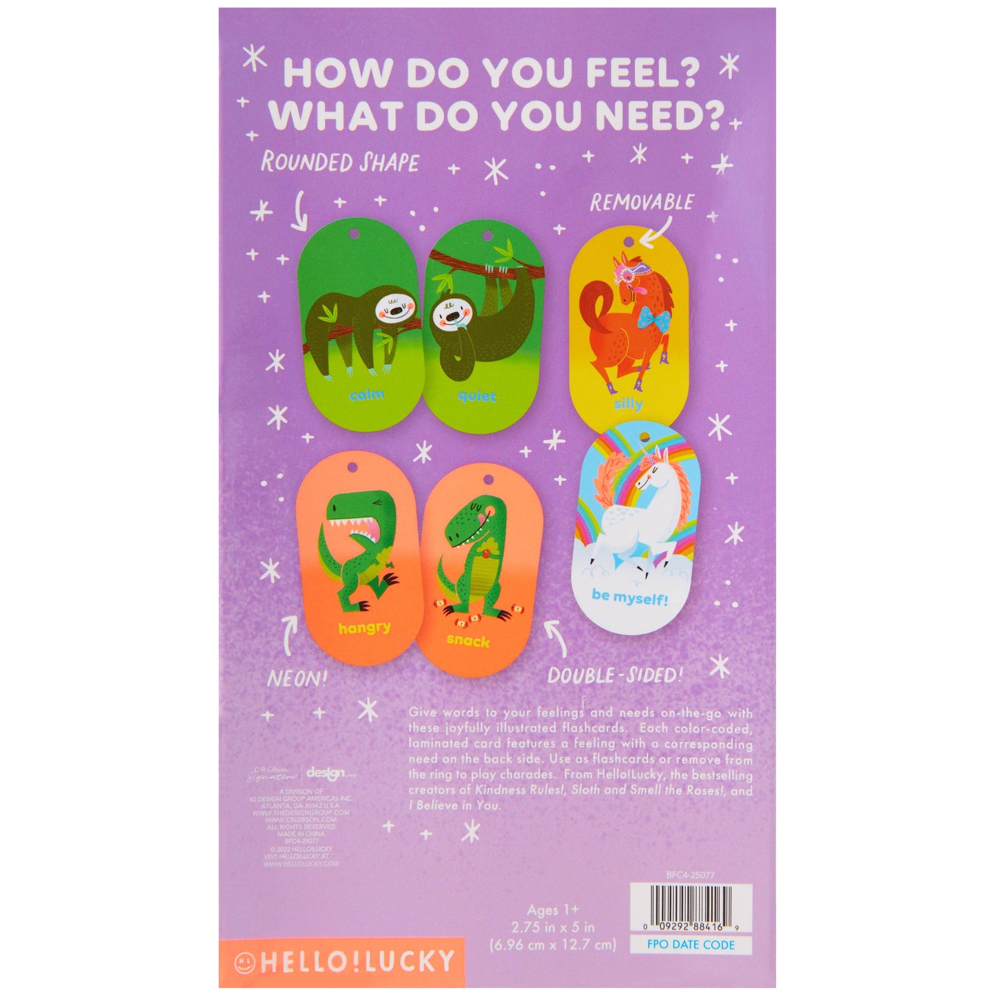 HL FEELING & NEEDS FLASH CARDS