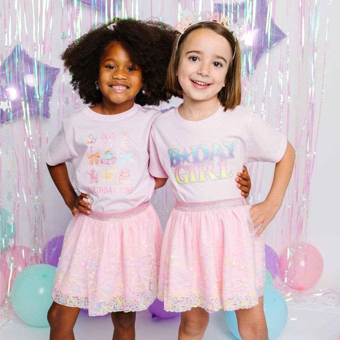 Birthday Girl Cutie Short Sleeve T-Shirt - Ballet
