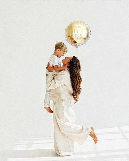 You Are The Best Round Foil Balloon 18 in