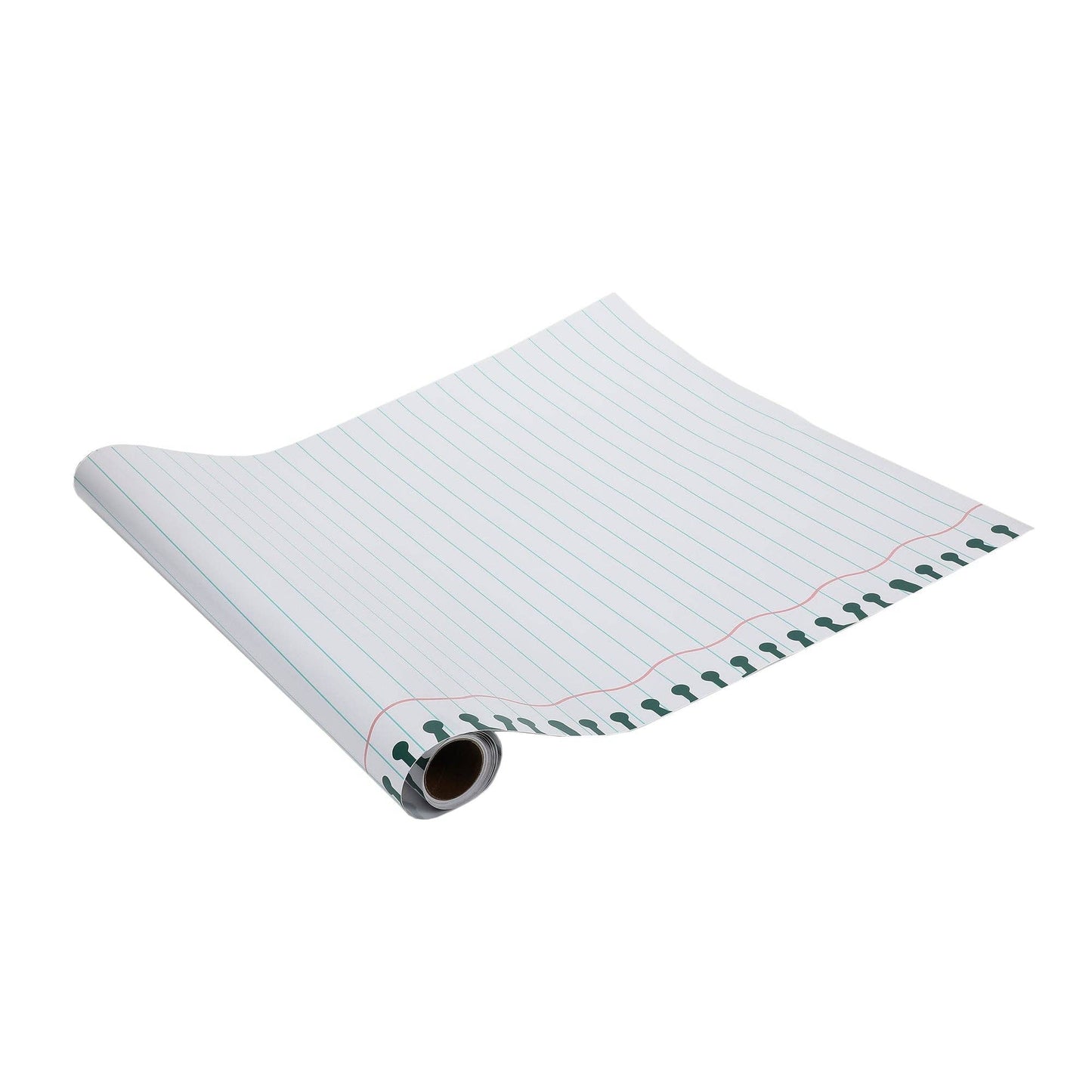 Notebook Paper Table Runner with Stickers