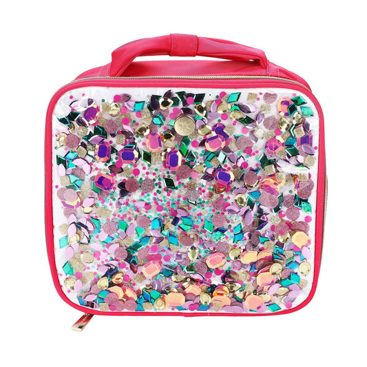 "Audrey" Jewel Confetti Insulated Lunch Box