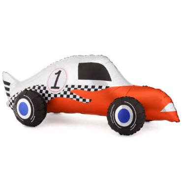 Race Car Foil Balloon 36 in