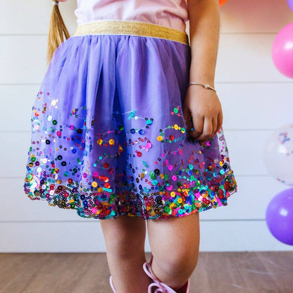 Lavender Confetti Tutu - Dress Up Skirt
