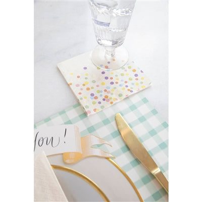 Confetti Sprinkles Cocktail Napkin- Pack of 20