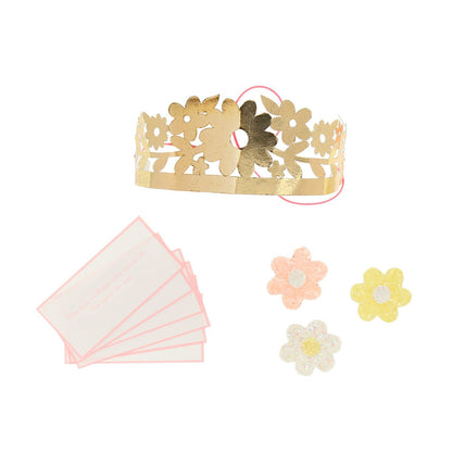 Tissue Floral Crackers (x 6)