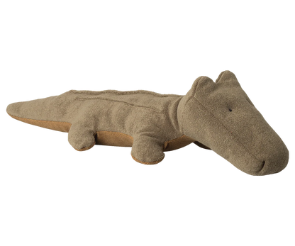Safari friends, Crocodile, Medium - Olive green