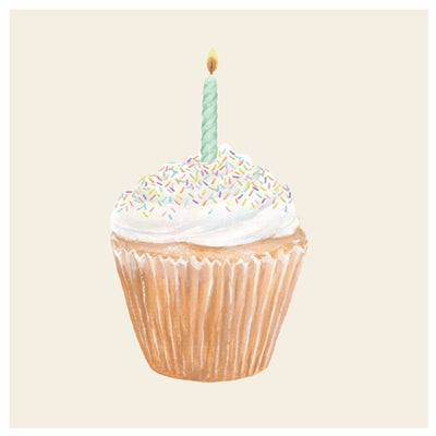 Cupcake Cocktail Napkin- Pack of 20
