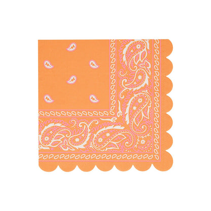 Western Bandana Large Napkins (x 16)